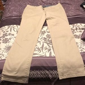 Cream colored jeans